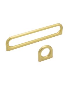 Luck Fogantyú - Szálcsiszolt sárgaréz