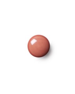 Plain Porcelán Gombfogantyú / Akasztó - Terracotta - Anne Black