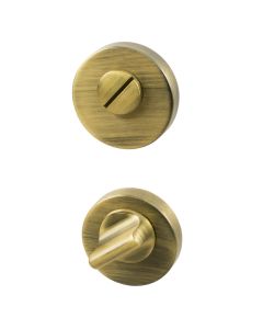 WC betétzár R-E - Antik bronz