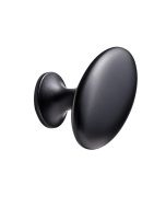 Oval Simple Gombfogantyú - Matt Fekete