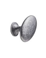 Oval Simple Gombfogantyú - Antik Szürke